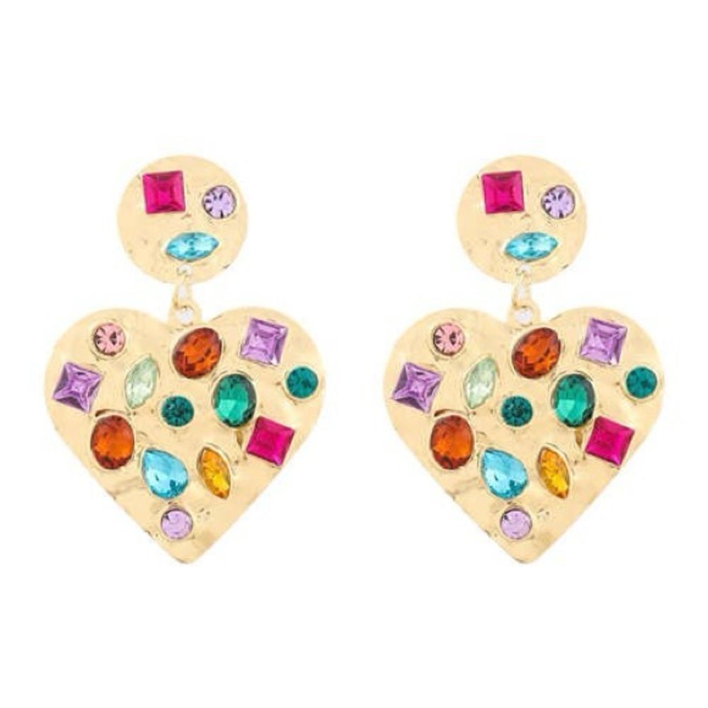 Bohemian heart earrings M440